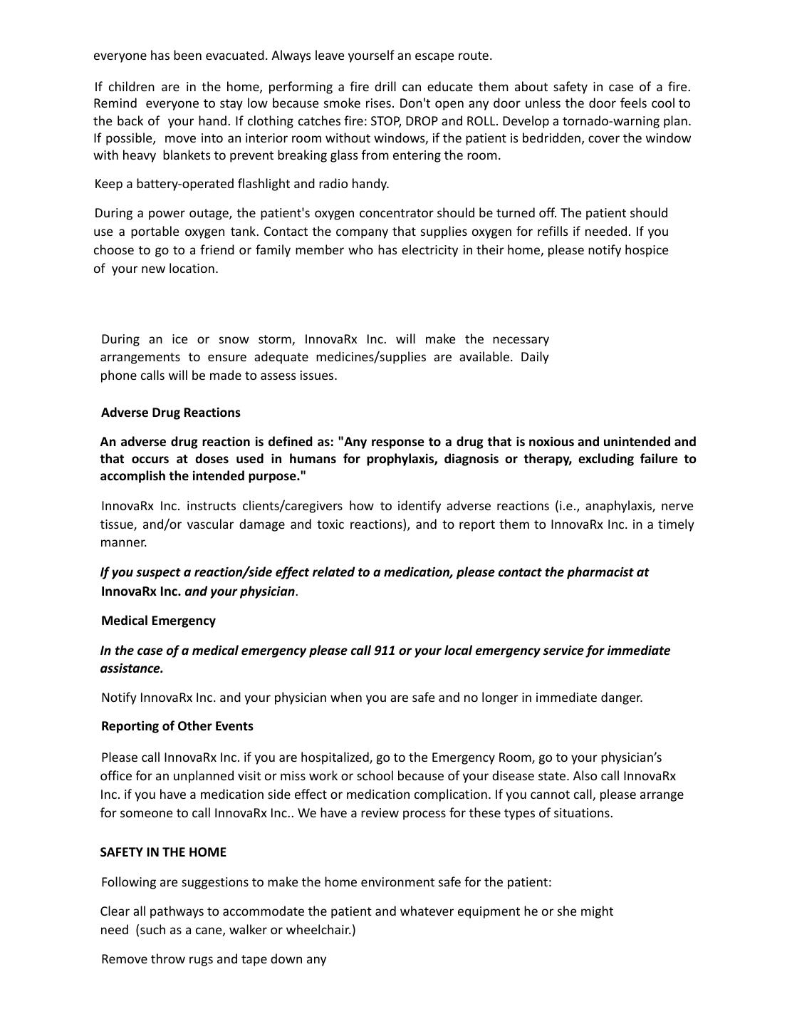InnovaRx Welcome Packet page 13