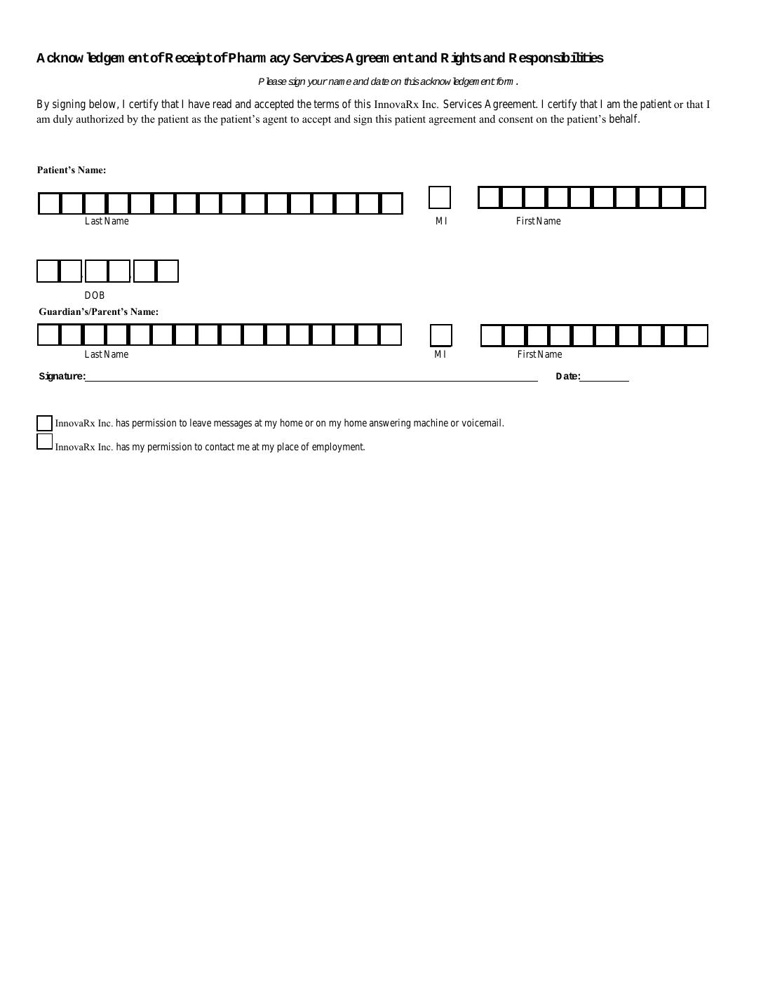 InnovaRx Welcome Packet page 22